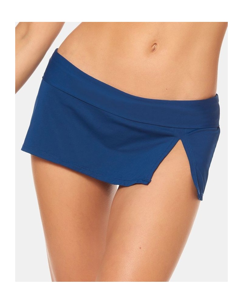 Bleu Rod Beattie Slit Swim Skirt Navy $30.36 Swimsuits