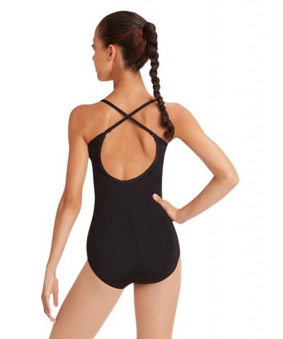 Camisole Leotard with Adjustable Straps White $16.45 Tops