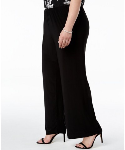 Plus Size Wide-Leg Pants Black $35.70 Pants