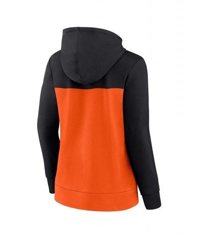 Women's Branded Black Orange San Francisco Giants Take The Field Colorblocked Hoodie Full-Zip Jacket Black, Orange $40.00 Jac...