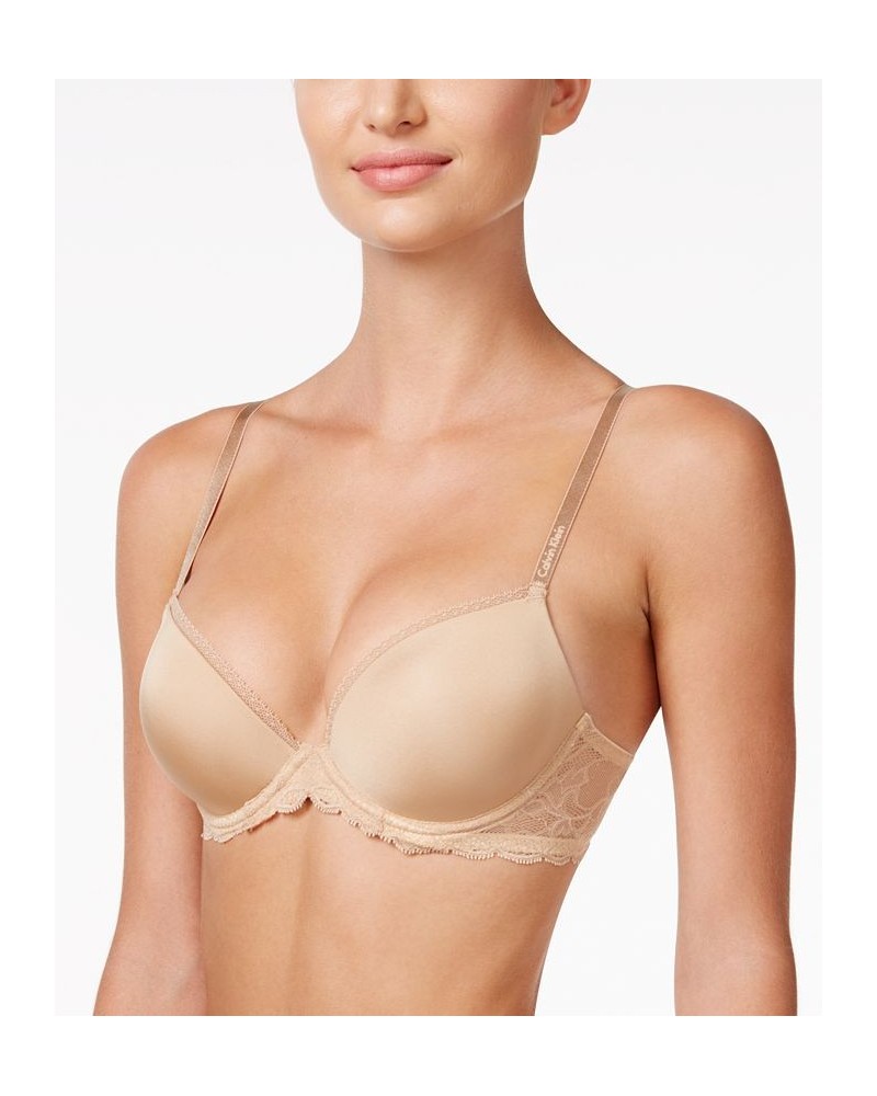 Seductive Comfort Lace Demi Bra QF1444 Tan/Beige $25.76 Bras