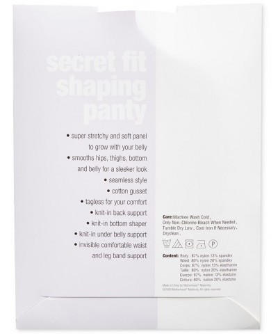 Plus Size Secret Fit Maternity Shaper Tan/Beige $12.30 Shapewear