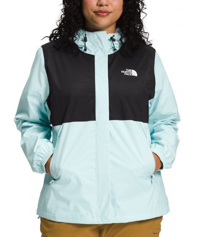 Women's Plus Size Antora Jacket Tnf Black/skylight Blue $54.00 Jackets