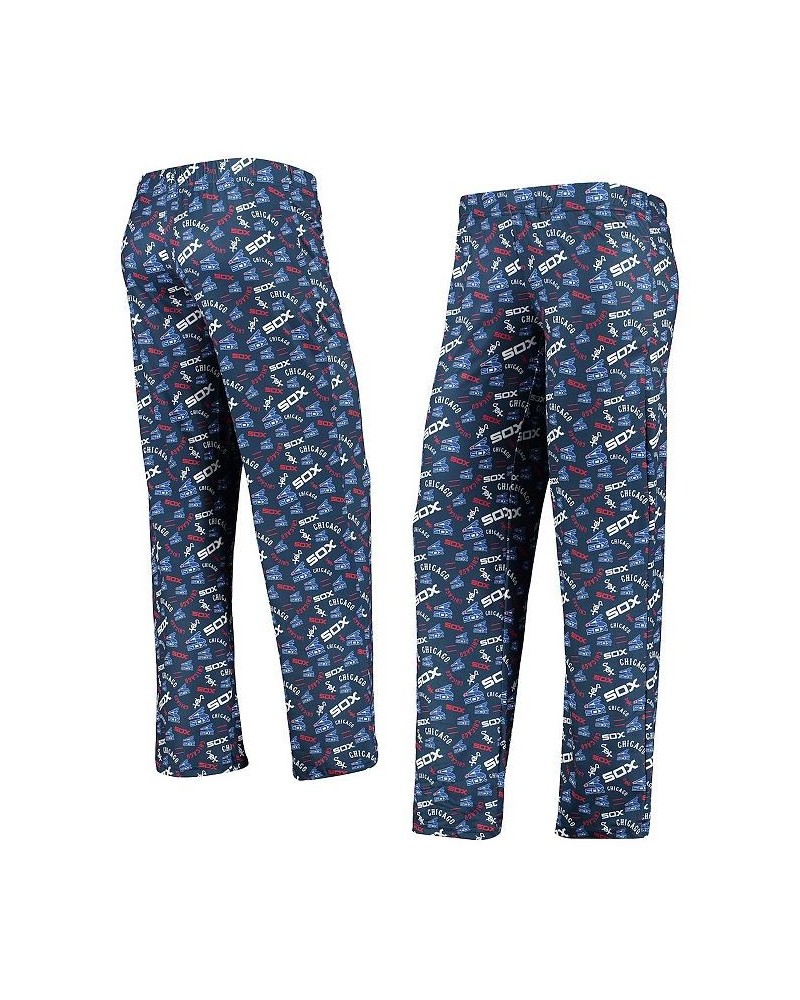Women's Navy Chicago White Sox Retro Print Sleep Pants Navy $28.70 Pajama