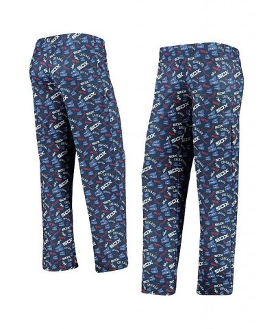 Women's Navy Chicago White Sox Retro Print Sleep Pants Navy $28.70 Pajama