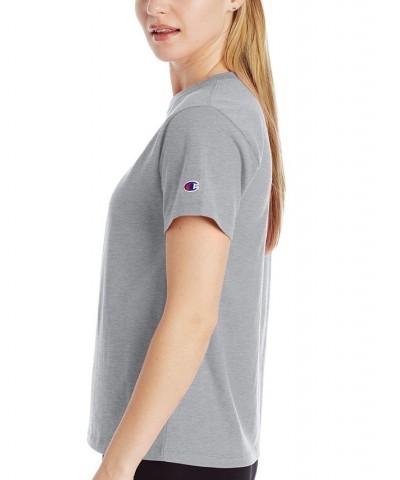 Women's Classic Logo T-Shirt Oxford Gray $12.36 Tops