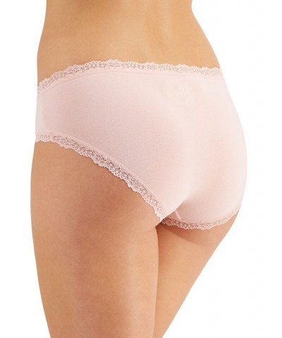 Women’s Lace Trim Hipster Underwear Peachskin $8.47 Panty