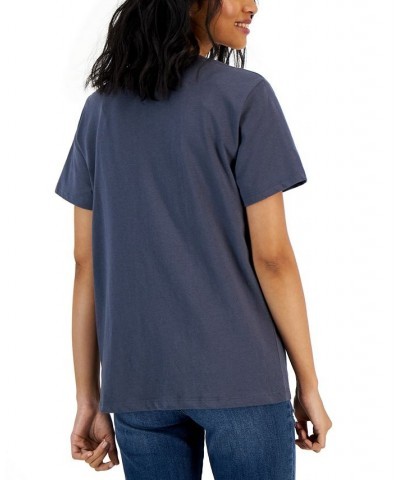 Juniors' See the Good Short-Sleeve Tee Gray $10.99 Tops