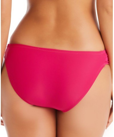 Twist Bandeau Bikini Top & Hipster Bottoms Ruby $22.68 Swimsuits