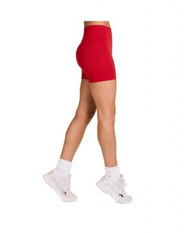 Adult Women Barre Seamless Short Ruby $28.62 Shorts