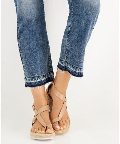 Women's Cropped High-Rise Jeans Dark Indigo $18.49 Jeans