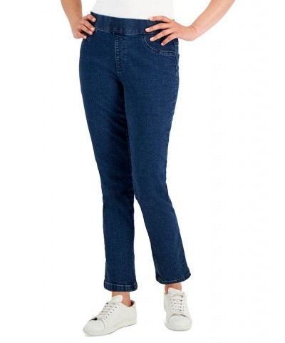 Petite Pull-On Denim Pants Overcast $15.11 Jeans