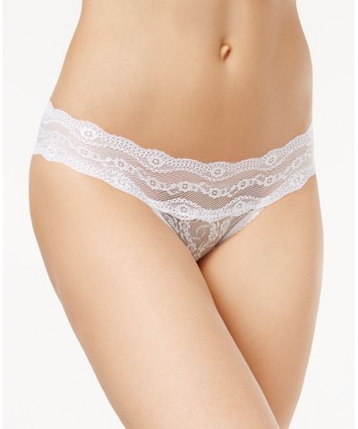 Lace Kiss Bikini Underwear 978182 White $9.75 Panty