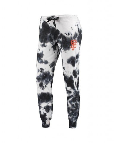 Women's White Black San Francisco Giants Melody Tie-Dye Jogger Pants White, Black $44.10 Pants