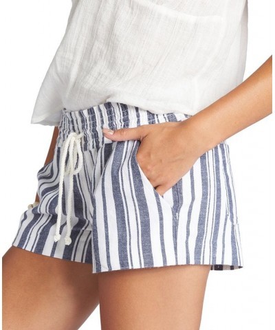 Juniors' Oceanside Yarn Dyed Short Mood Indigo Paradise $29.64 Shorts