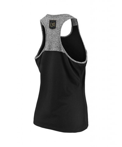 Women's Branded Black LAFC Made to Move Racerback Tank Top Black $24.29 Tops