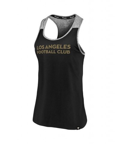 Women's Branded Black LAFC Made to Move Racerback Tank Top Black $24.29 Tops