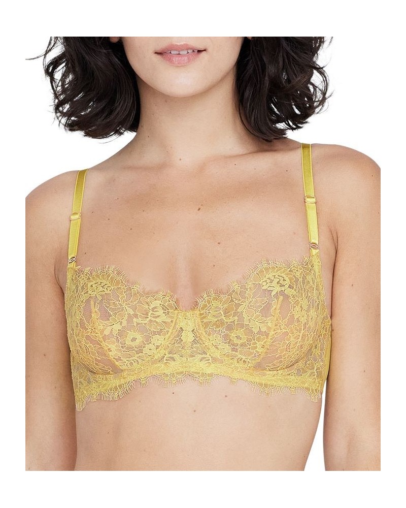 Women's Entice Balconette Underwire Bra 324143 Canary/nylon $21.56 Bras