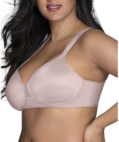 Women's Beyond Comfort Full Figure Wirefree Bra 71282 Pink $16.51 Bras