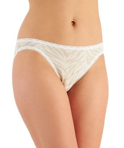 Women’s Lace Trim Bikini Underwear Tiger $8.63 Panty