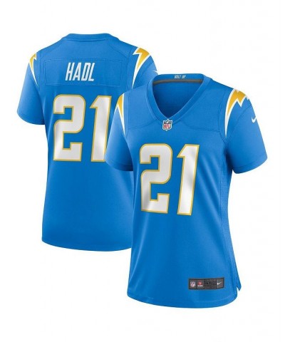 Women's John Hadl Powder Blue Los Angeles Chargers Game Retired Player Jersey Powder Blue $46.20 Jersey