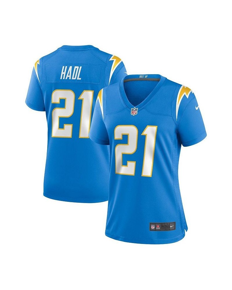 Women's John Hadl Powder Blue Los Angeles Chargers Game Retired Player Jersey Powder Blue $46.20 Jersey