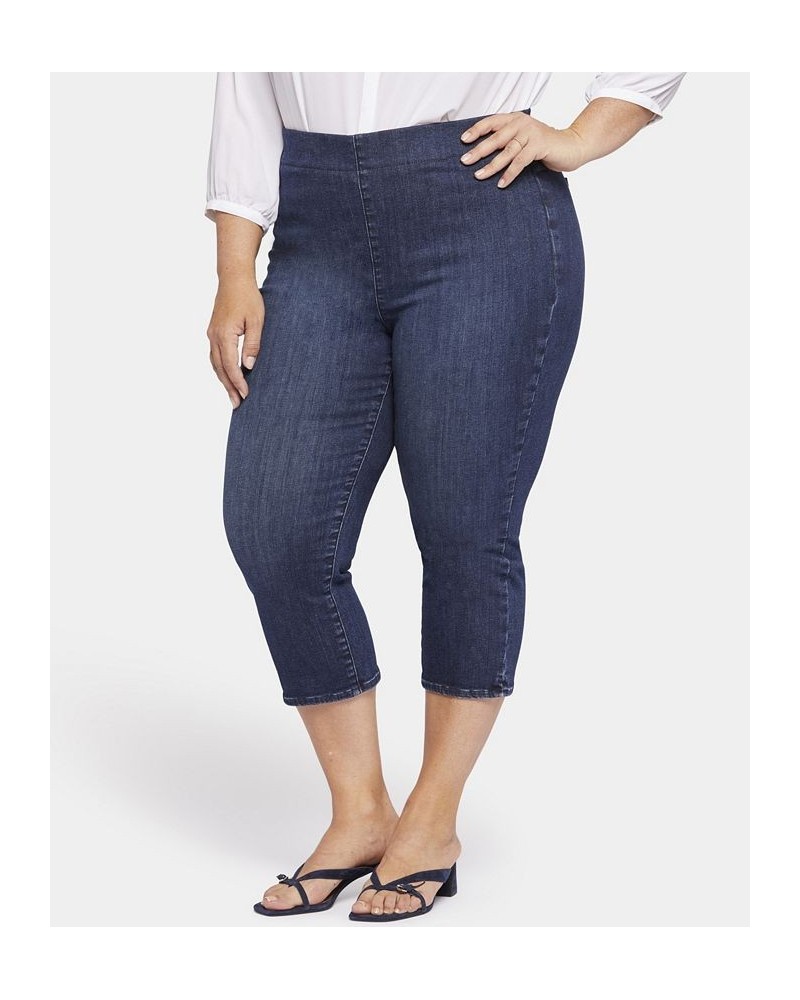 Plus Size Dakota Crop Pull-On Jeans Mesquite $41.23 Jeans