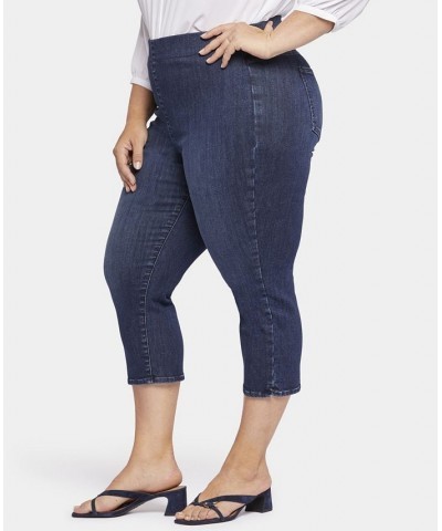 Plus Size Dakota Crop Pull-On Jeans Mesquite $41.23 Jeans