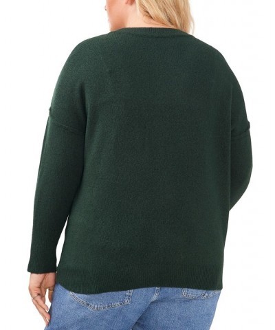 Plus Size Crewneck Sweater Windsor Mo $25.83 Sweaters