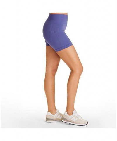 Adult Women Barre Seamless Short Blue $24.30 Shorts