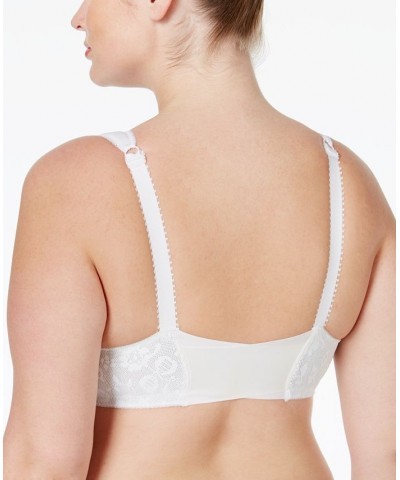 18 Hour Front Close Ultimate Shoulder Comfort Wireless Bra 4695 Online Only White $11.25 Bras