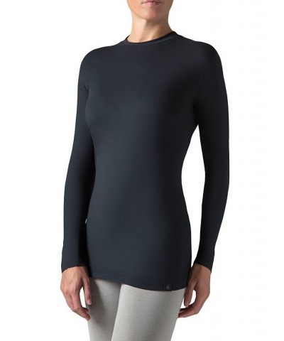 Women's Warm Base Layer Tops Black $16.43 Tops