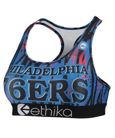 Women's Royal Philadelphia 76ers Classic Sports Bra Royal $22.25 Bras