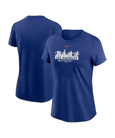 Women's Royal MLB All-Star Game City Skyline T-shirt Royal $19.35 Tops