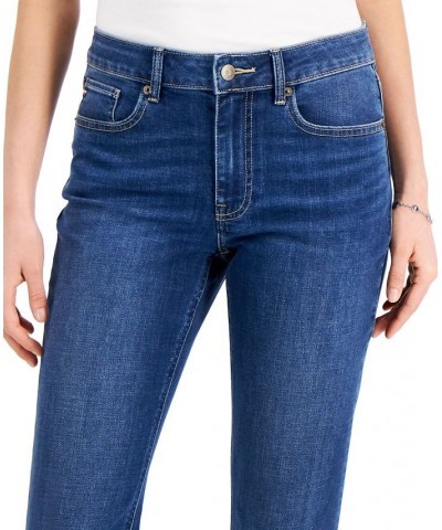 Women's Tribeca TH Flex Straight-Leg Jeans Remnant Wash $24.00 Jeans