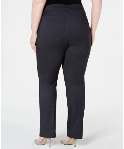 Plus & Petite Plus Size Tummy Control Curvy-Fit Pants Waverly Denim $14.87 Pants