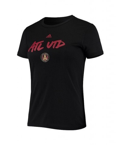 Women's Black Atlanta United FC Wordmark Goals T-shirt Black $20.70 Tops