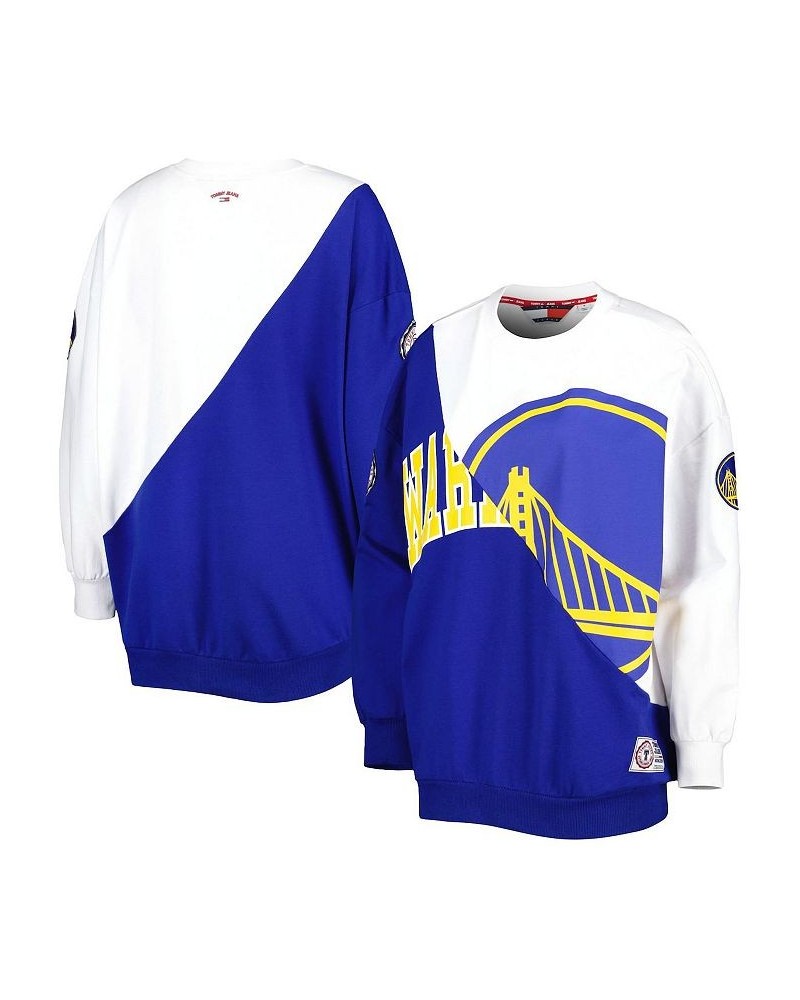 Women's Royal White Golden State Warriors Ariel Pullover Sweatshirt Royal, White $35.70 Sweatshirts