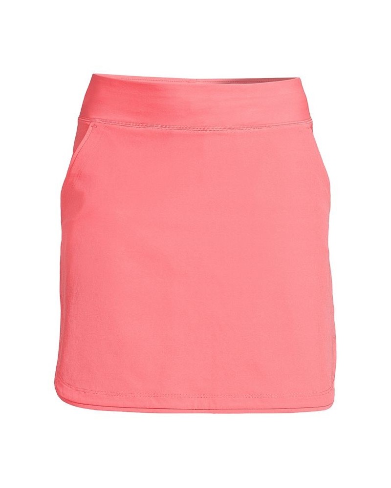 Women's Quick Dry Elastic Waist Active Board Skort Swim Skirt Wood lily $31.96 Swimsuits