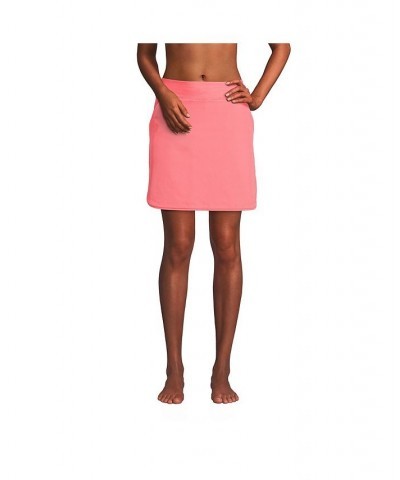 Women's Quick Dry Elastic Waist Active Board Skort Swim Skirt Wood lily $31.96 Swimsuits