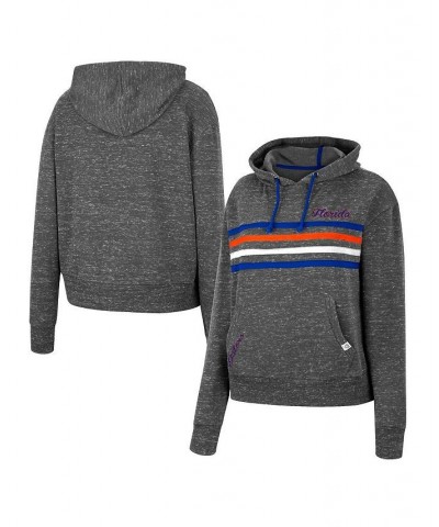 Women's Charcoal Florida Gators Backstage Speckled Pullover Hoodie Charcoal $31.02 Sweatshirts
