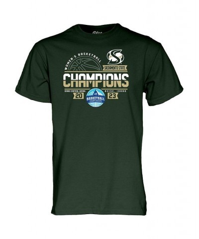 Green Sacramento State Hornets 2023 Big Sky Women’s Basketball Conference Tournament Champions T-shirt Green $18.00 T-Shirts