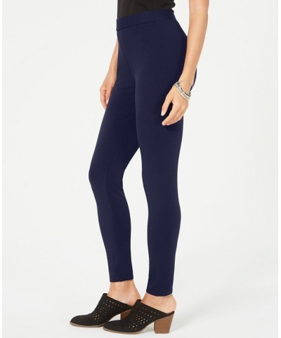 Petite Pull-On Leggings Blue $11.39 Pants