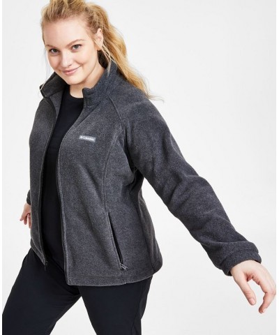 Women's Benton Springs Fleece Jacket XS-3X Charcoal Heather $24.75 Jackets