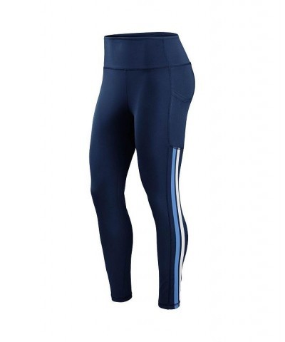 Women's Navy Tennessee Titans Stretch Knit Leggings Navy $28.07 Pants