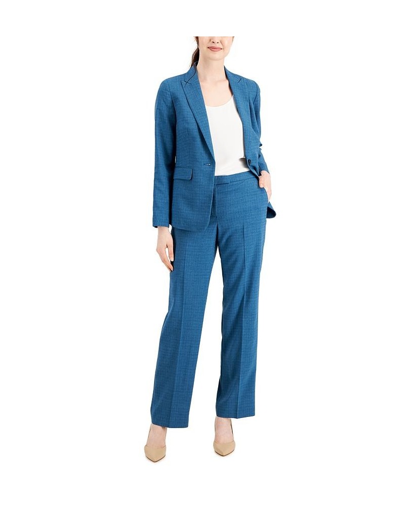 Women's Flap Pocket Pantsuit Blue $67.50 Pants