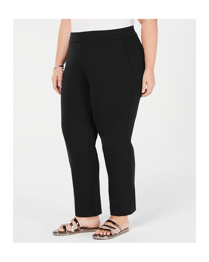 Plus Size Pull-On Pants Black $46.64 Pants