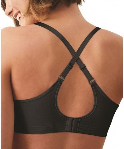 Ultimate No Dig Support with Lift Wireless Seamless Bra DHHU41 Black $14.57 Bras