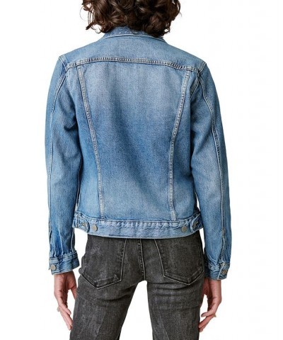 Women's Tomboy Denim Trucker Jacket Density $27.80 Jackets