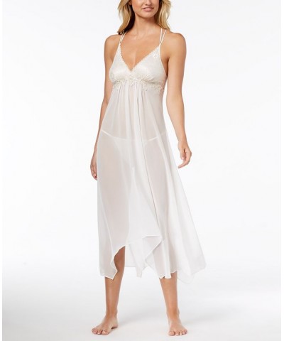 Keepsake Lace-Trim Chemise Nightgown Lingerie Ivory $17.50 Sleepwear